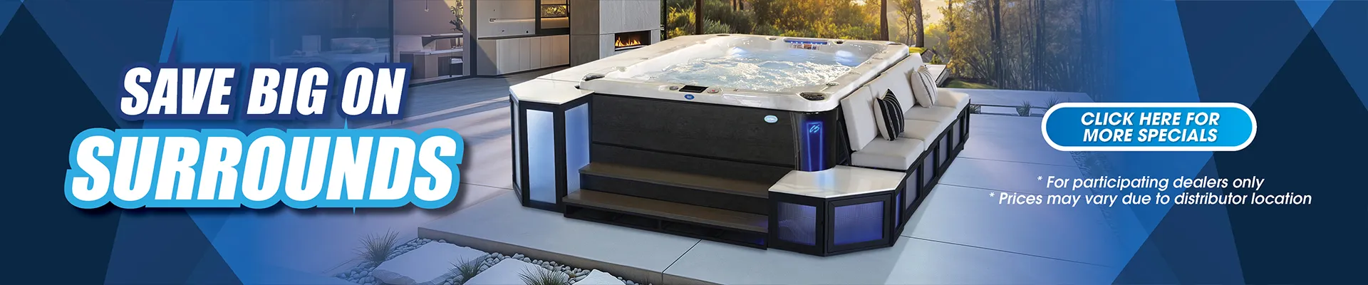 Calspas hot tub being used in a family setting - Elpaso