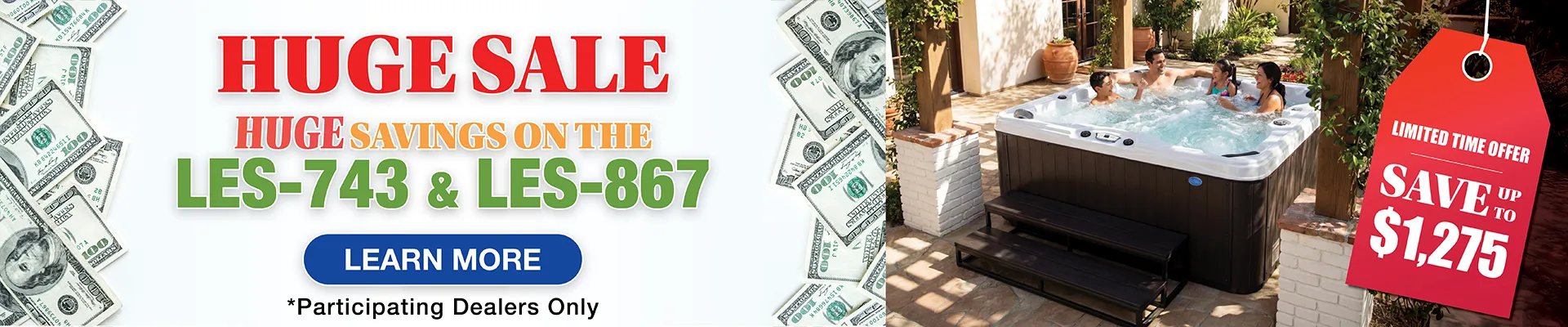 Calspas hot tub being used in a family setting - Elpaso